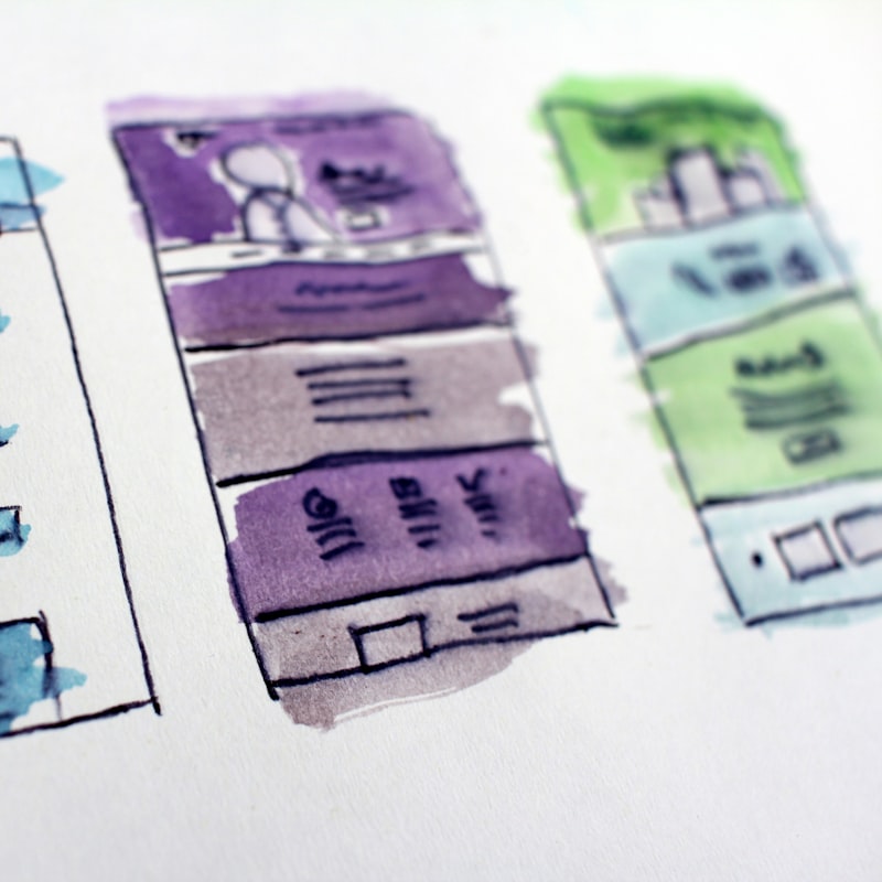 UX and wireframing phase